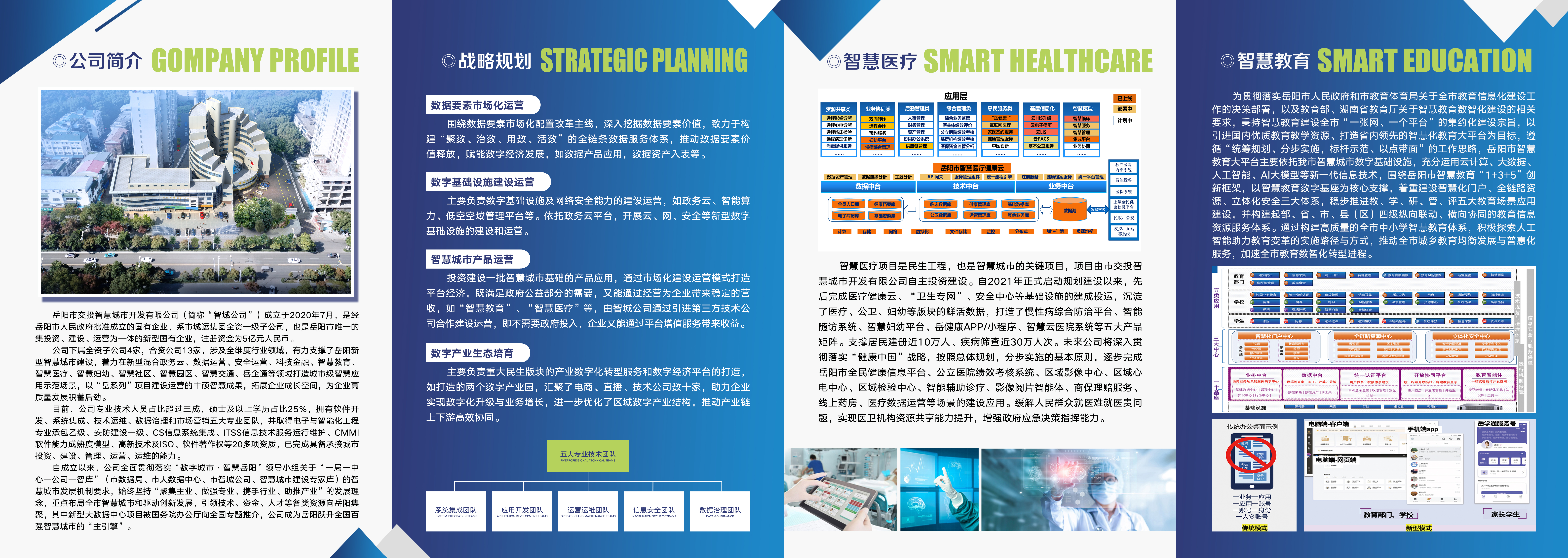 岳阳市交投智慧城市宣传画册（公司简介/战略规划篇）